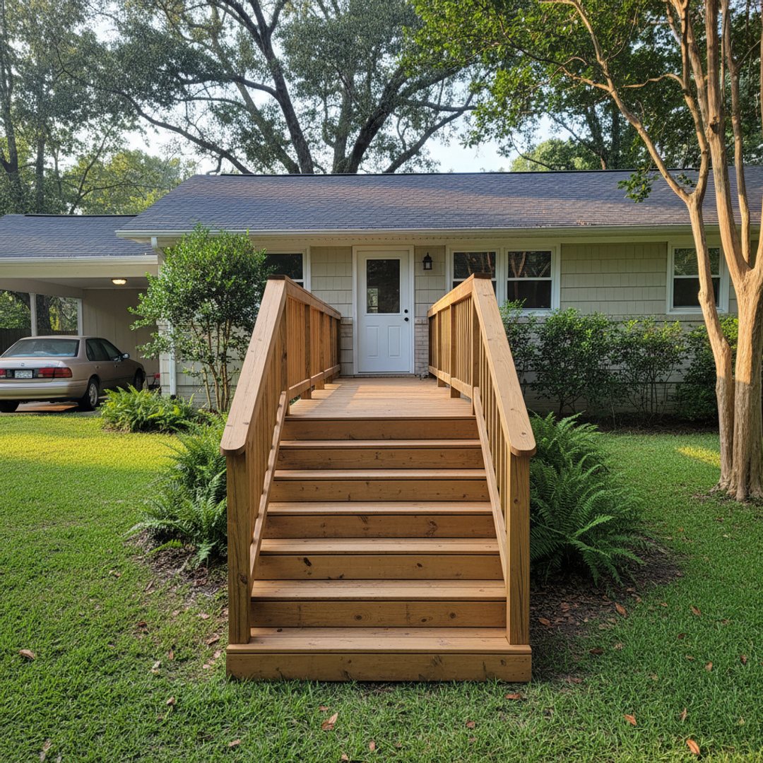 Deck Framing & Joist Repair completed by Oasis Deck Co in Brandon, MS